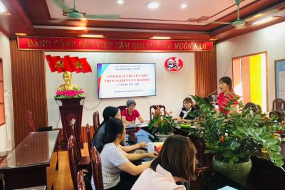 Sinh hoạt chuyên môn – giải pháp nâng cao chất lượng giáo dục